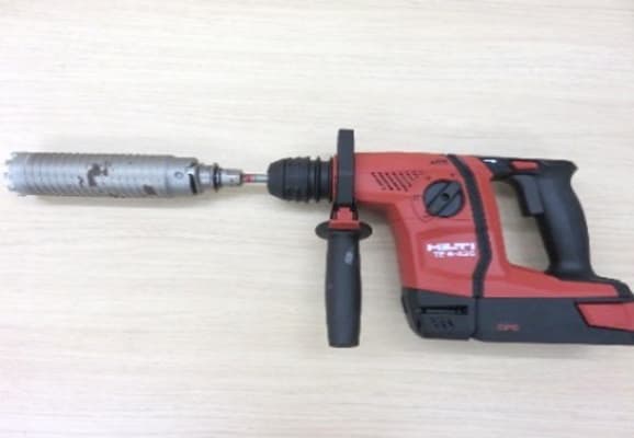 ロータリーハンマードリルコア抜き